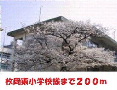 枚岡東小学校様：200m