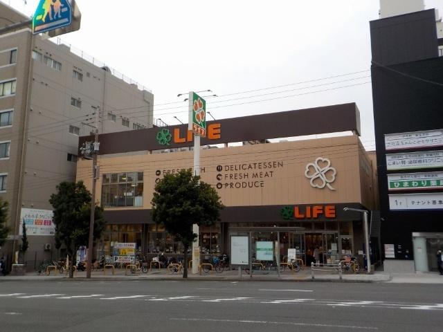 ライフ清水谷店：505m