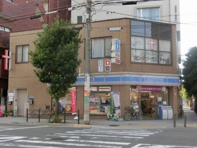 ローソン真田山町店：153m