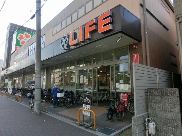 ライフ玉造店：600m