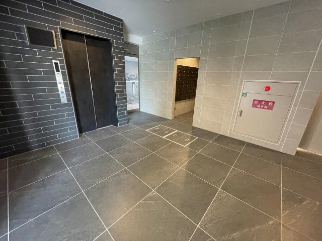 大阪市東成区中道マンション ロビー
