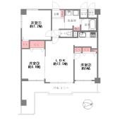 ライオンズマンション東花園 間取り図画像