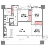 シャルマンフジ鴻池新田グランフォーラム 間取り図画像