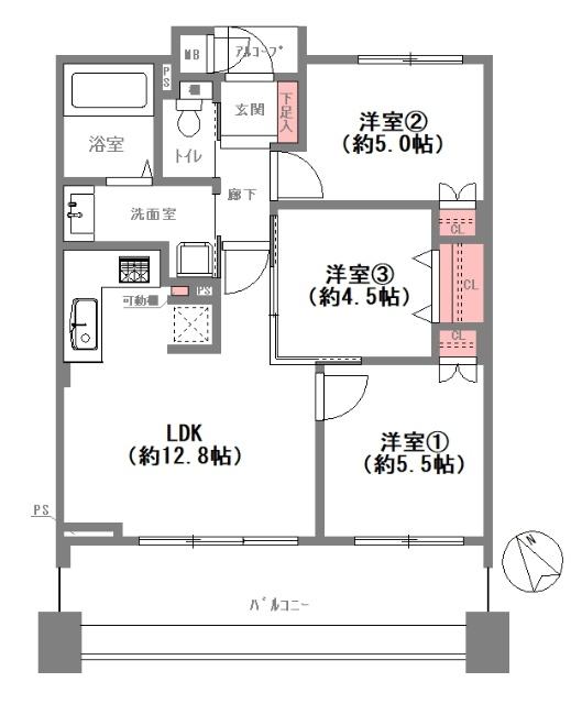 ネバーランド住吉大社駅前 間取り図画像