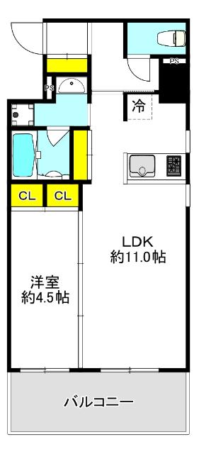 ジリオ森ノ宮中央 間取り図画像