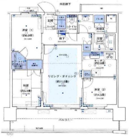  間取り図写真