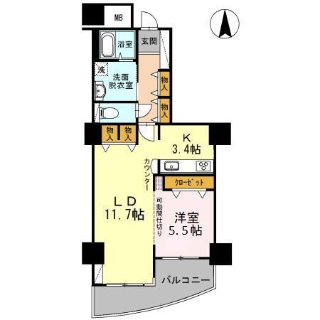  間取り図写真