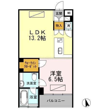 カスタリア目黒長者丸（0405） 間取り図画像