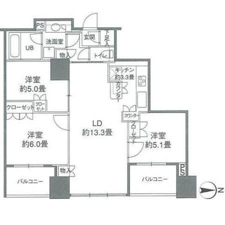 間取り図写真