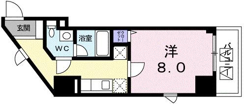 広尾ビューヒルズ（306） 間取り図画像