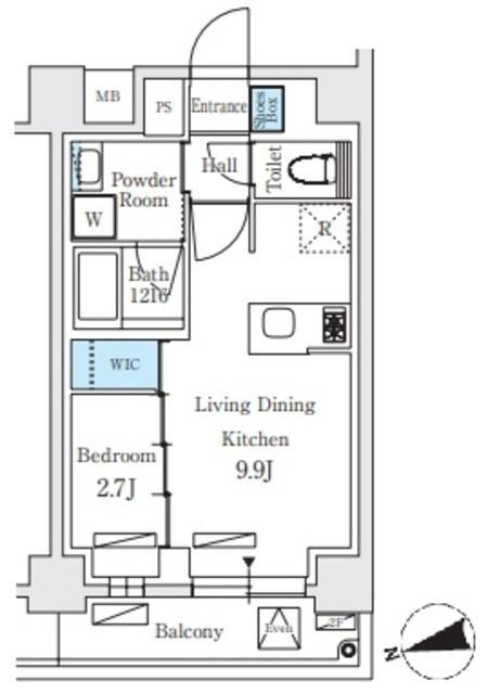 シーズンフラッツ大森北三丁目（501） 間取り図画像