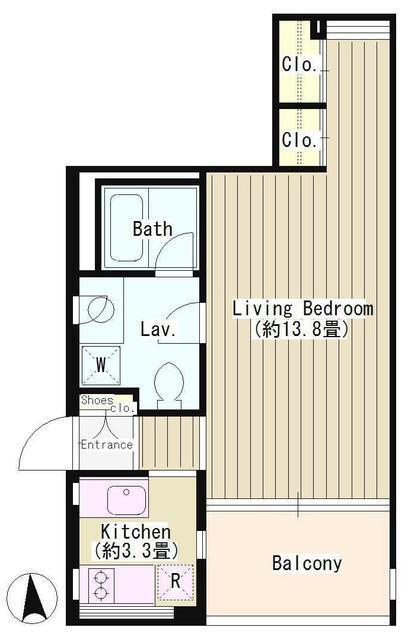 富ケ谷アパートメント（101） 間取り図画像
