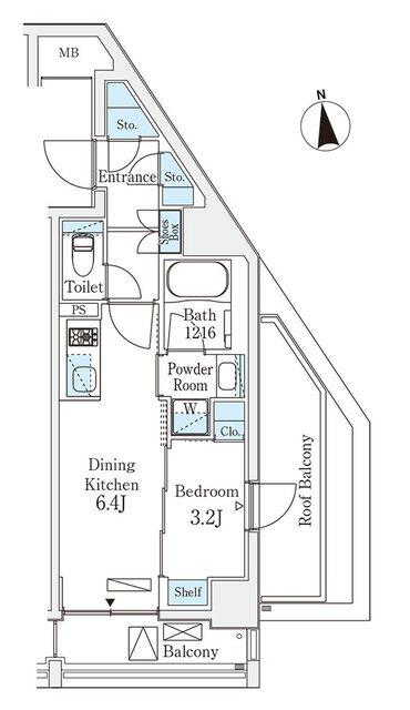 イプセ碑文谷（603） 間取り図画像