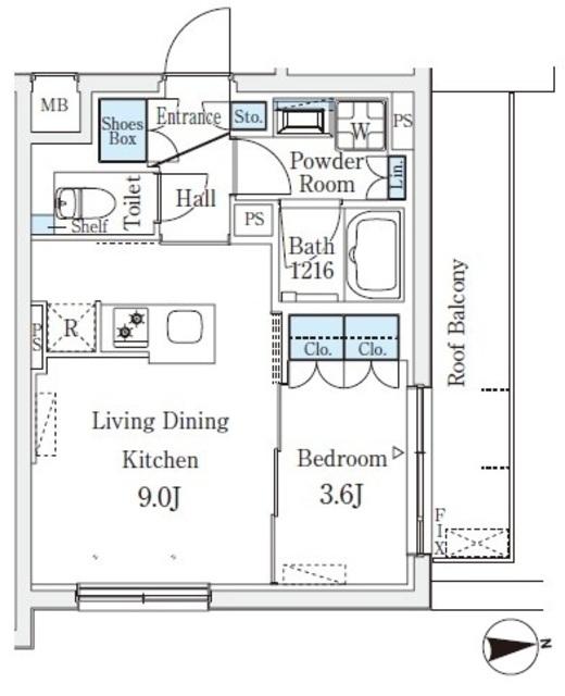ＣＲＥＡＴＩＦ桜新町（404） 間取り図画像