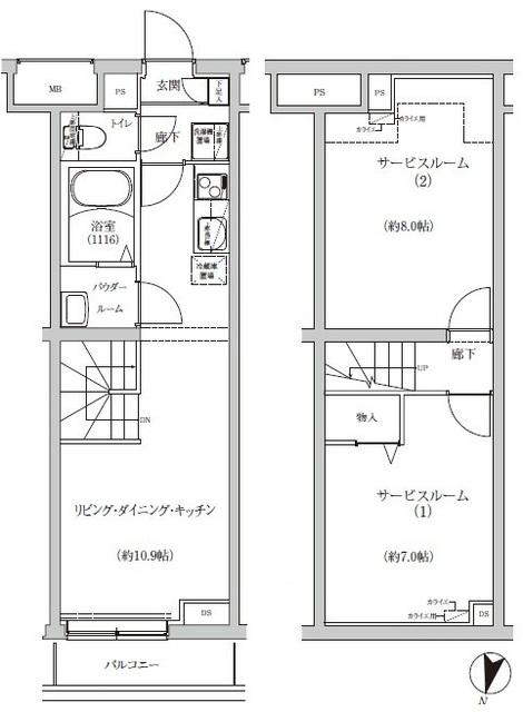 ＲＥＧＯＬＩＴＨ　ＩＫＥＧＡＭＩ（104） 間取り図画像