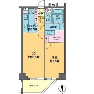 カスタリア高輪（0515） 間取り図画像