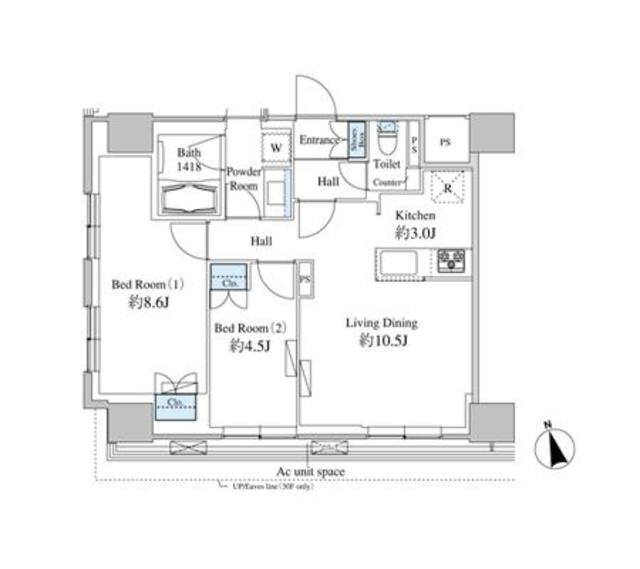 ベルファース芝浦タワー（3003） 間取り図画像
