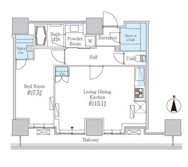 ベルファース芝浦タワー（2904） 間取り図画像