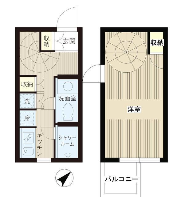ＪＯＹＣＥ広尾（201） 間取り図画像