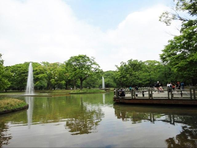 東京都立代々木公園：1107m