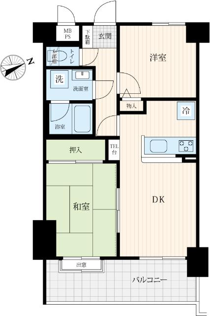 アーバンヒルズ聖蹟桜ヶ丘 間取り図画像