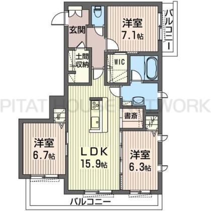  間取り図写真