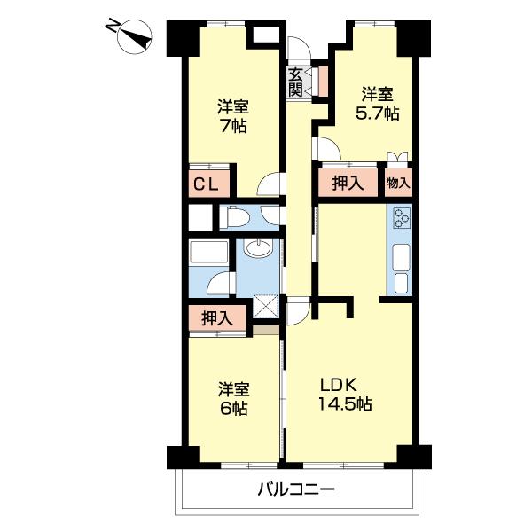  間取り図写真