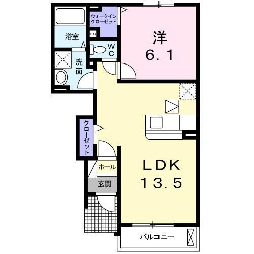 エムロード（102） 間取り図画像