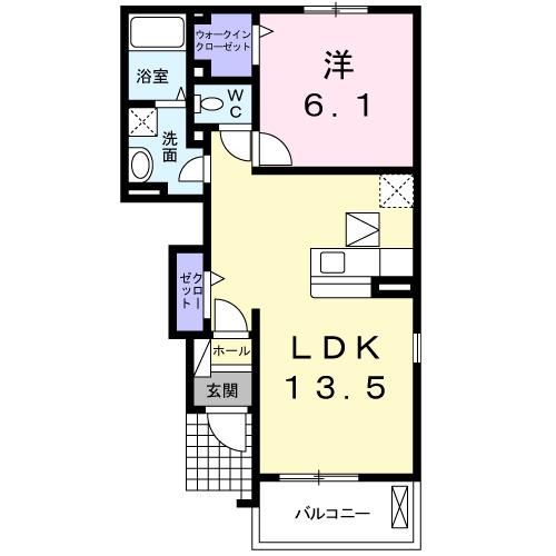 グランドールＡ（103） 間取り図画像