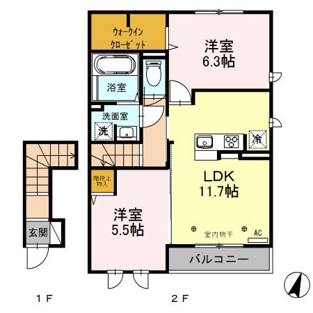  間取り図写真