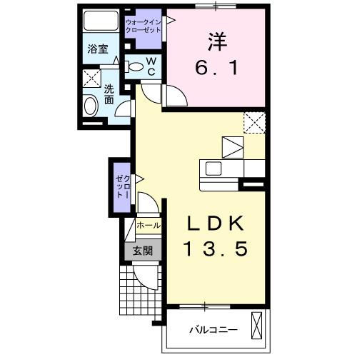サニーレジデンスＢ（103） 間取り図画像