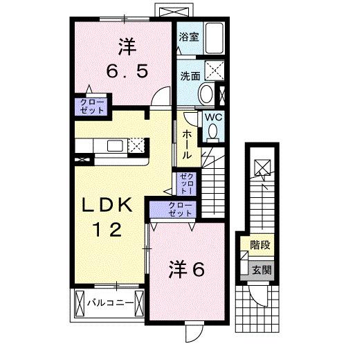 アヴァンシアＣ（203） 間取り図画像