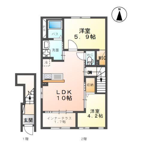 リベラルバード 間取り図画像
