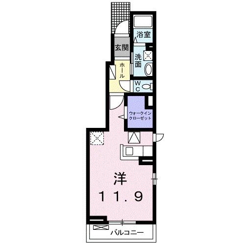 ユア　クオーレシエロⅡ（101） 間取り図画像