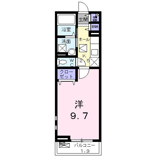 ＲａｆｆｉｎｅⅡ（106） 間取り図画像