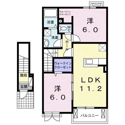 ラフィネ　ヌフ（205） 間取り図画像