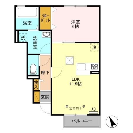 ルミナス（102） 間取り図画像