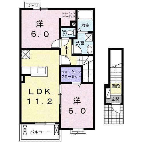 ラフィネ　ヌフ（202） 間取り図画像