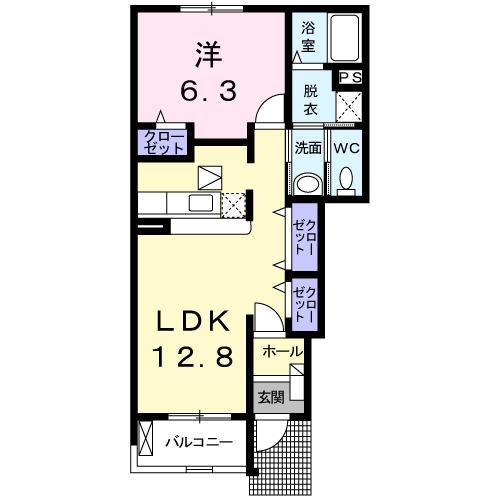 アルページュＣ（103） 間取り図画像