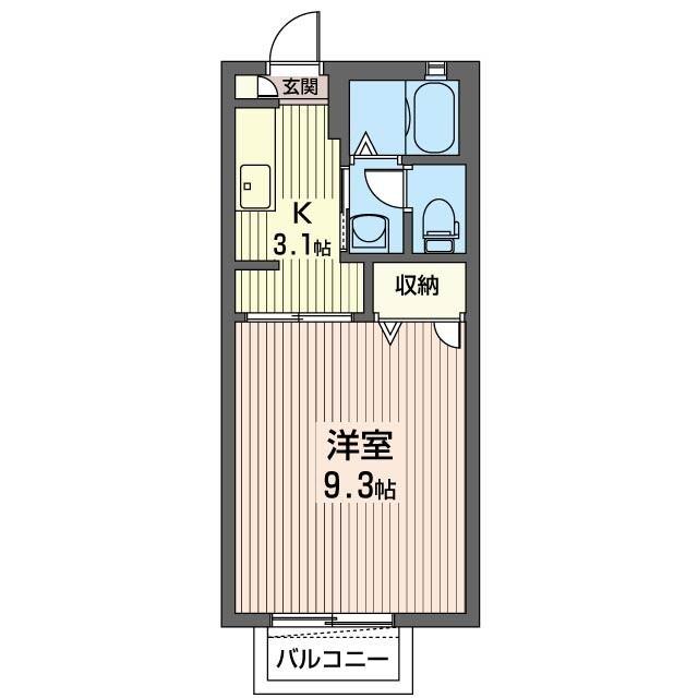 コーポ・メドレー_間取り_0