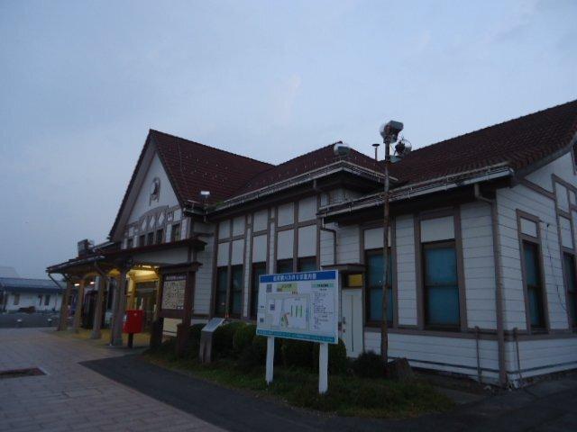 白河駅(JR　東北本線)：1606m