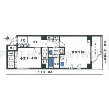  間取り図写真