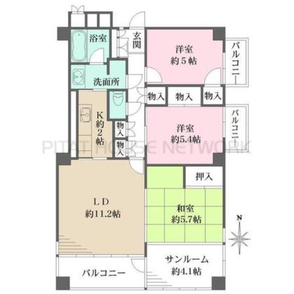  間取り図写真