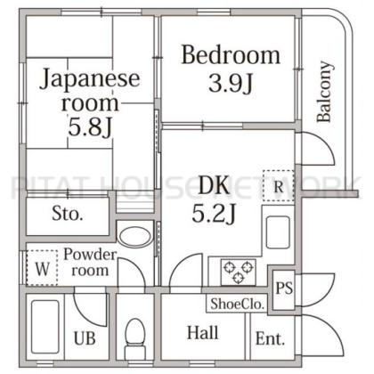  間取り図写真