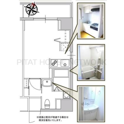  間取り図写真