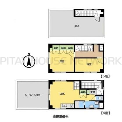  間取り図写真