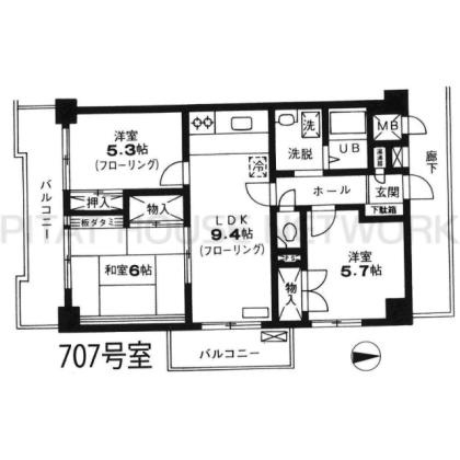  間取り図写真