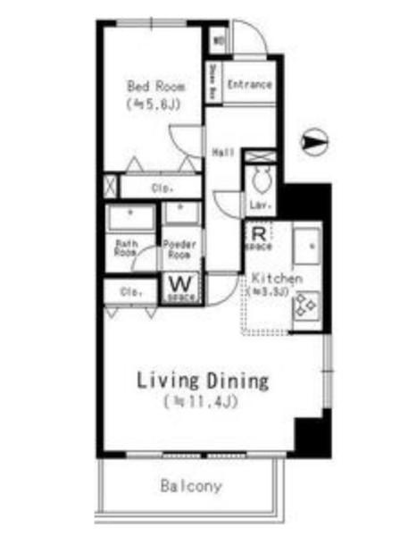 Daiwa Grace Maison 大島Ⅰ（704s） 間取り図画像