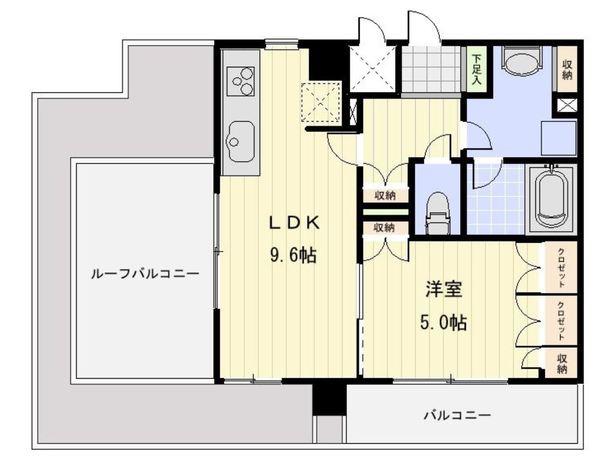プロスペクト恩賜公園（707） 間取り図画像