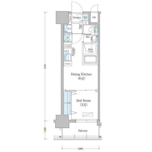 アーバネックス深川住吉 間取り図画像